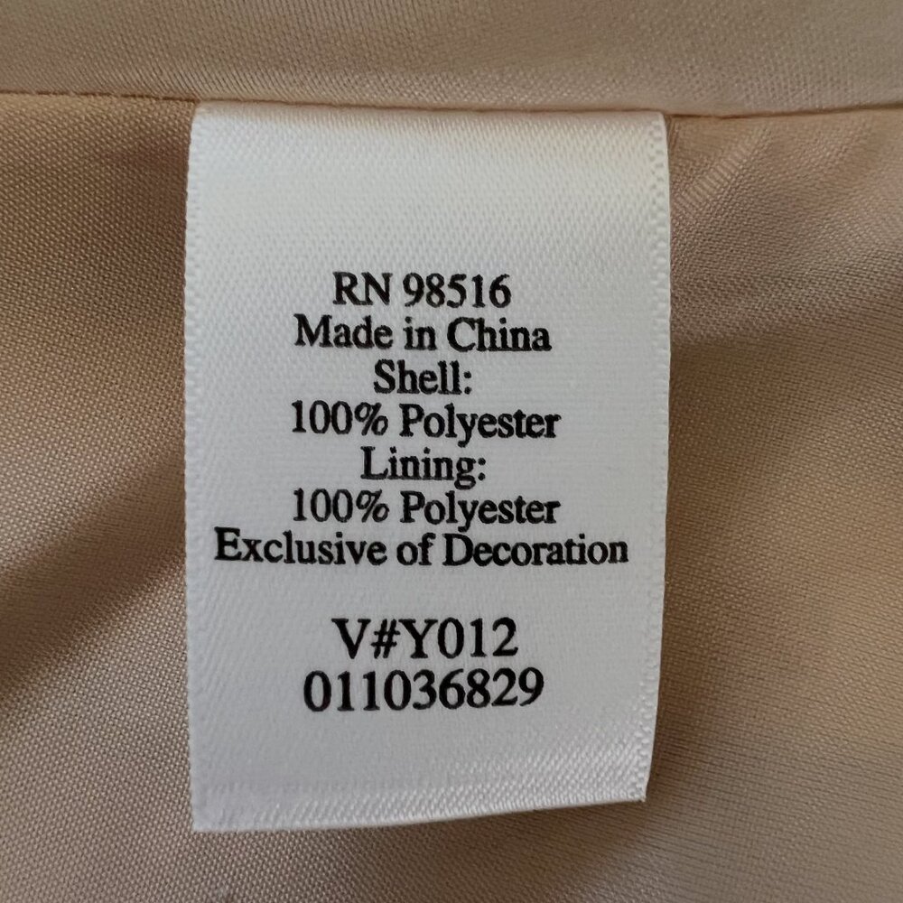 Coldwater Creek Women Size 12 Multi MixedPrint Faux Suede Contrast Stitch Jacket - Picture 13 of 14